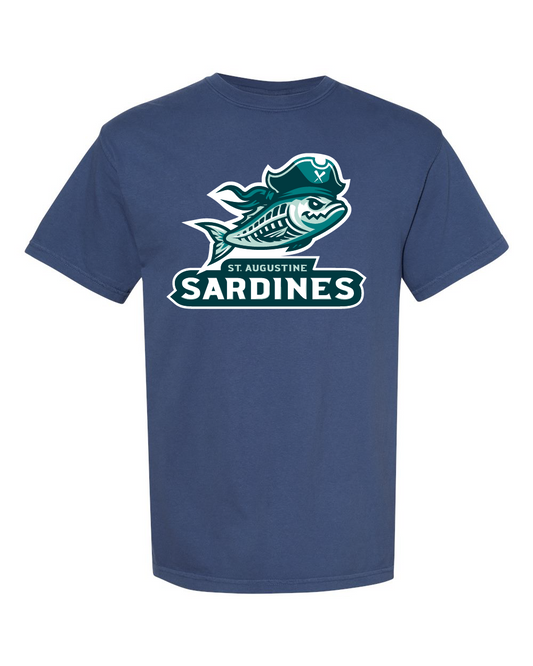 Sardines Premium Comfort Colors Unisex Garment-Dyed Heavyweight T-Shirt