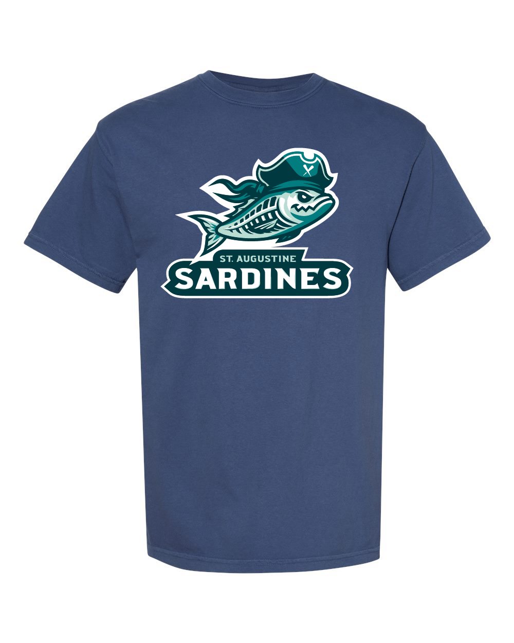 Sardines Premium Comfort Colors Unisex Garment-Dyed Heavyweight T-Shirt