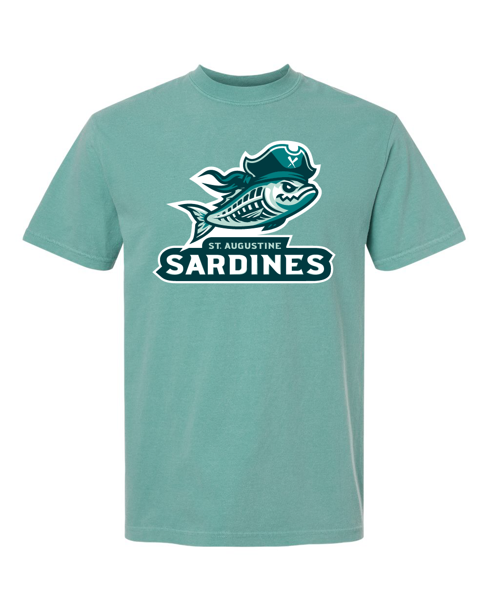 Sardines Premium Comfort Colors Unisex Garment-Dyed Heavyweight T-Shirt