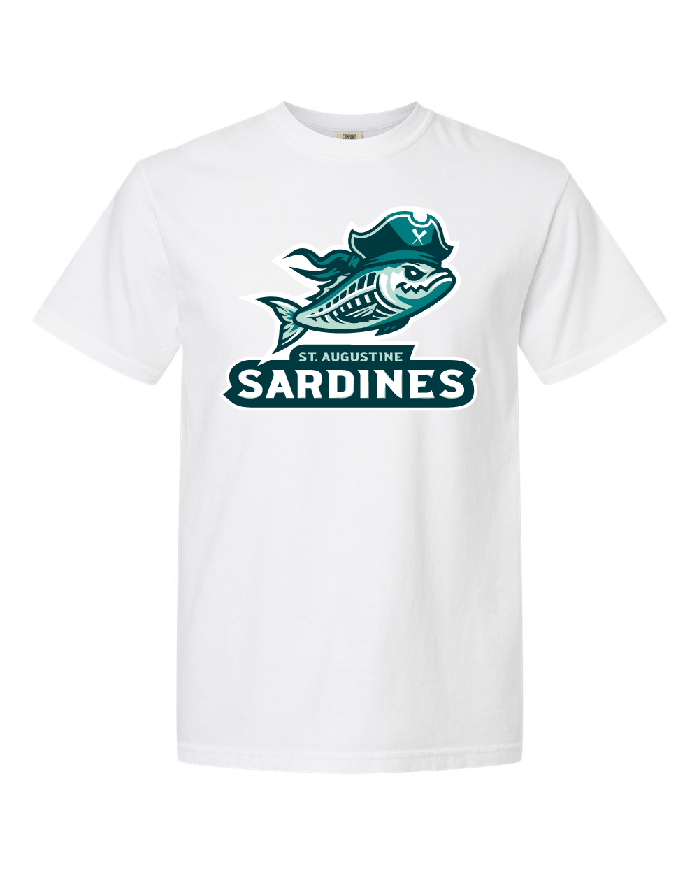 Sardines Premium Comfort Colors Unisex Garment-Dyed Heavyweight T-Shirt