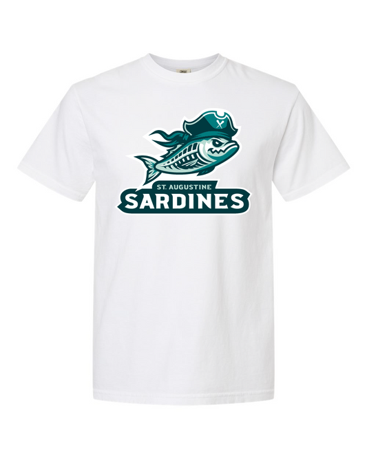 Sardines Premium Comfort Colors Unisex Garment-Dyed Heavyweight T-Shirt