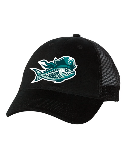 Sardines Mesh-Back Twill Trucker Cap