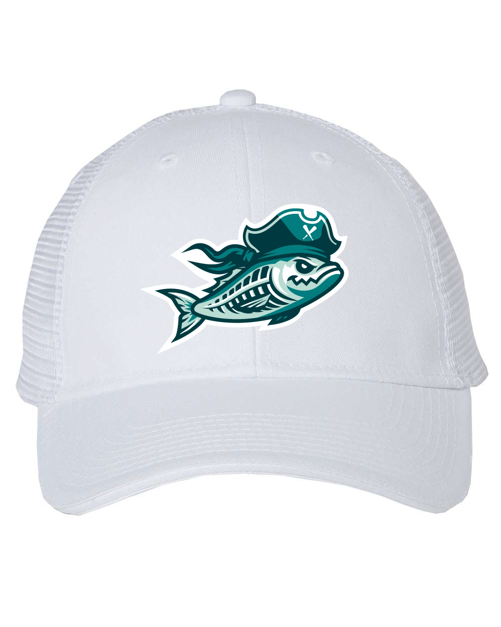 Sardines Mesh-Back Twill Trucker Cap